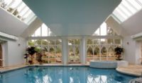 Pool house on a private residence in Berkshire
